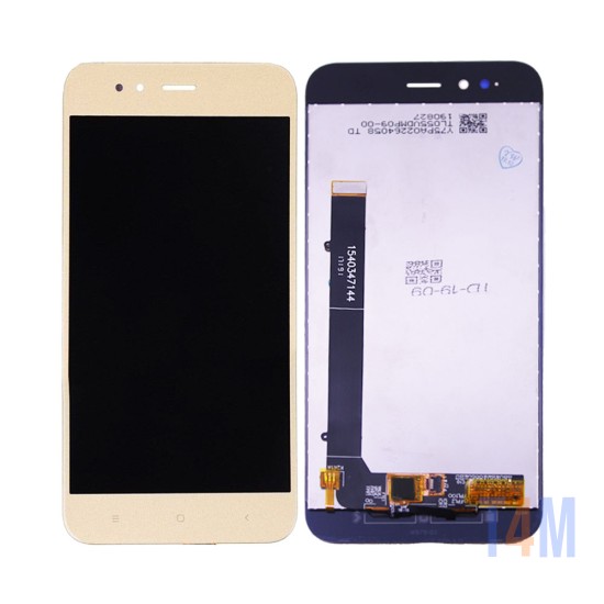 Touch+Display Xiaomi Mi A1/Mi 5X Dourado